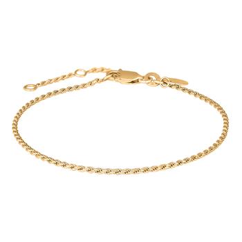 Forgyldt sølv armbånd BORG52 20cm from Nordahl