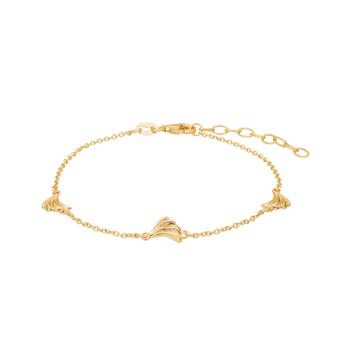 Forgyldt sølv armbånd PALMA52 from Nordahl