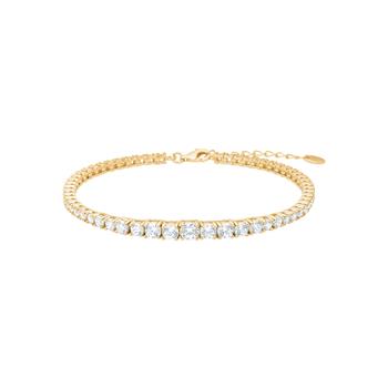 Forgyldt sølv armbånd RIKKENOR from Joanli Nor