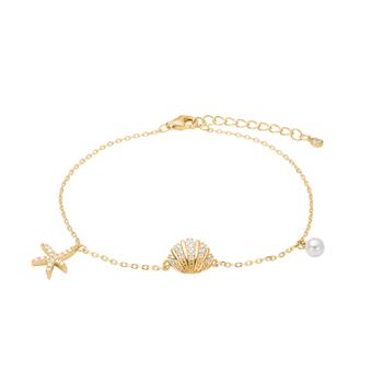 Forgyldt sølv armbånd SELINANOR from Joanli Nor