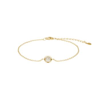 Forgyldt sølv armbånd TIRZANOR from Joanli Nor