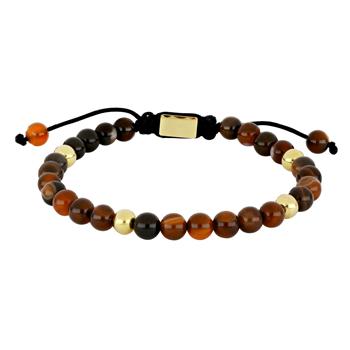 SON armbånd dream agate og IP gold 19-25cm from Son of Noa