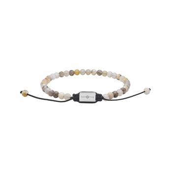 SON armbånd bambus jaspis og stål 4mm, 19-25cm from Son of Noa
