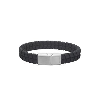 SON armbånd sort kalveskind 12mm - 23cm from Son of Noa