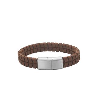 SON armbånd brun kalveskind 12mm - 21cm from Son of Noa