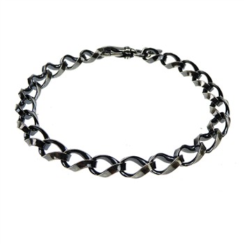Armbånd & halskæde - Let oxyderet 18cm from San - Links of Joy