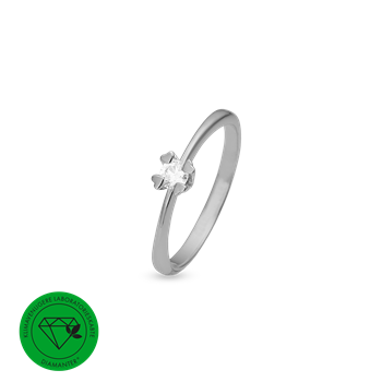 MARY Ring 8K, HV LG DIAM 0,20CT W/VS from Aagaard