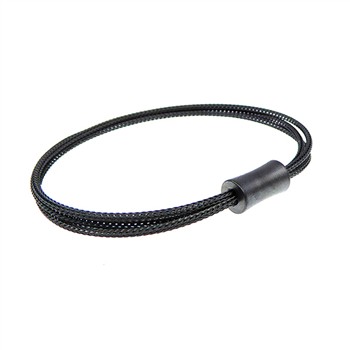 Armbånd & halskæde - 3 rk. sort oxyderet Sterlingsølv 21cm from San - Links of Joy