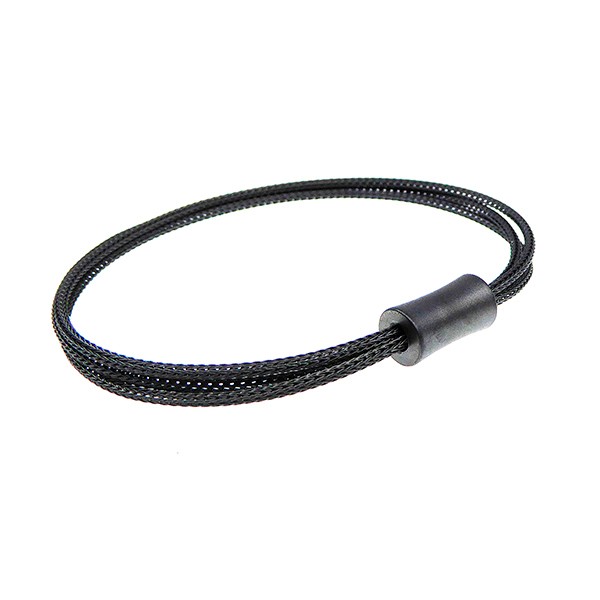Armbånd & halskæde - 3 rk. sort oxyderet Sterlingsølv 21cm from San - Links of Joy
