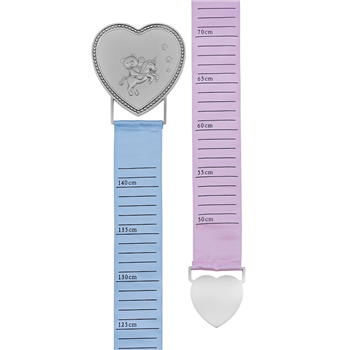 Fortinnet målebånd m. lyserød og lyseblåt bånd from Noa Kids