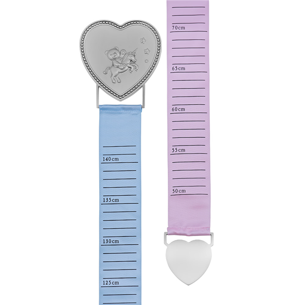 Fortinnet målebånd m. lyserød og lyseblåt bånd from Noa Kids
