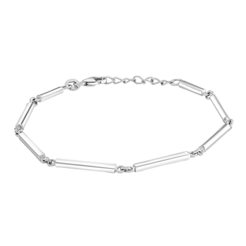 Rhod. sølvarmbånd PIND from Siersbøl