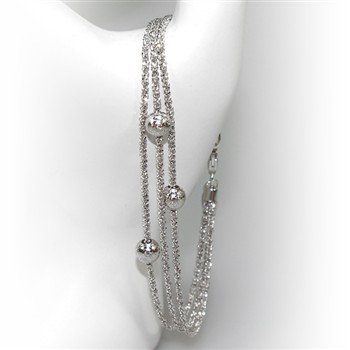 Armbånd & Halskæde - 3 rk. med 3 stk Magic Beads-Ø6mm 21cm from San - Links of Joy