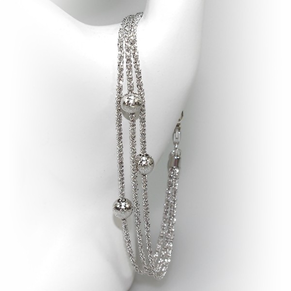 Armbånd & Halskæde - 3 rk. med 3 stk Magic Beads-Ø6mm 20cm from San - Links of Joy