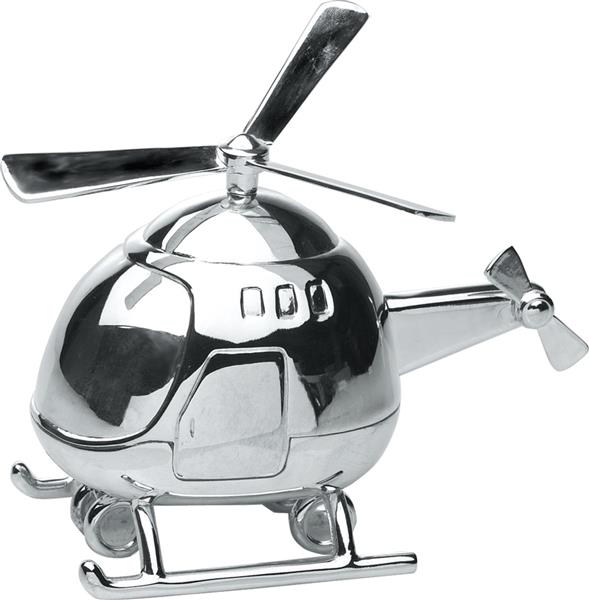 Forkromet sparebøsse helikopter from Noa Kids