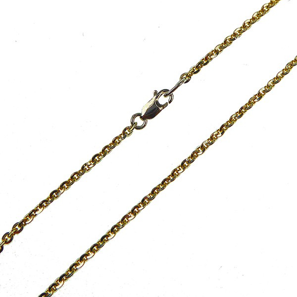 Armbånd & halskæde - Mirror Anchor - Sterling/forgyldt 0,5mm 19cm from San - Links of Joy