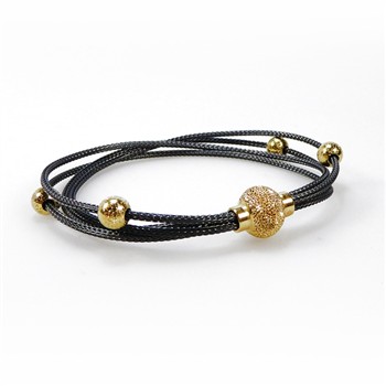 Armbånd & halskæde - 4 rk. med Magnetlås - Oxyderet/forgyldt 21cm from San - Links of Joy
