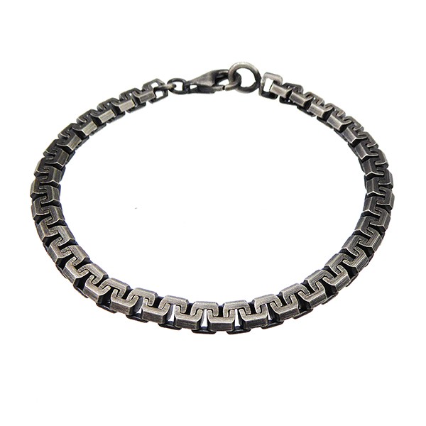 Armbånd & halskæde -  Let oxyderet 5,5x3,1mm 20cm from San - Links of Joy