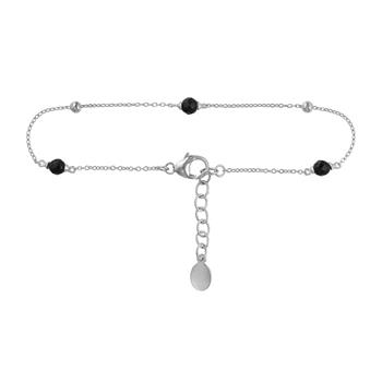 Armbånd i sølv med sort onyx from Blicher Fuglsang