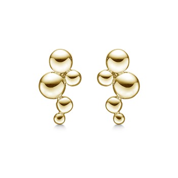 Sølvforgyldt ørestikker from Støvring Design