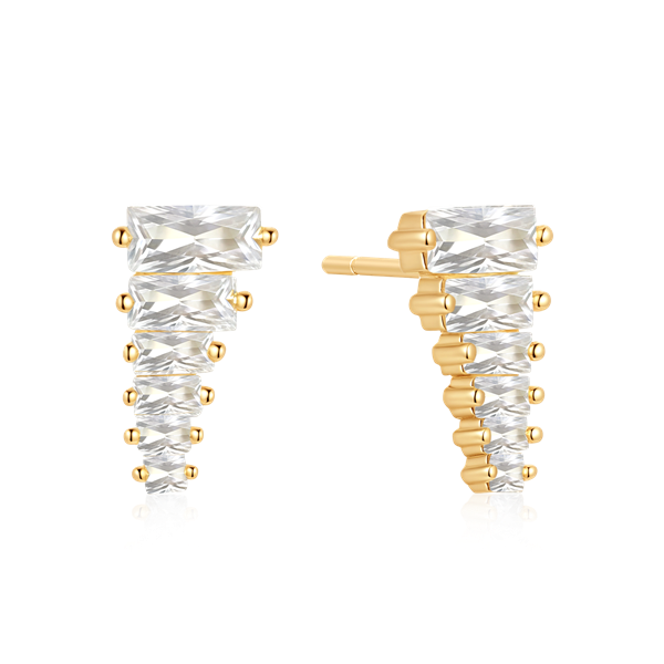 Sølvforgyldt ørestikker from Støvring Design