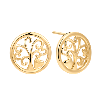 Sølvforgyldt ørestikker from Støvring Design