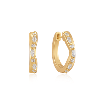 Sølvforgyldt ørestikker from Støvring Design