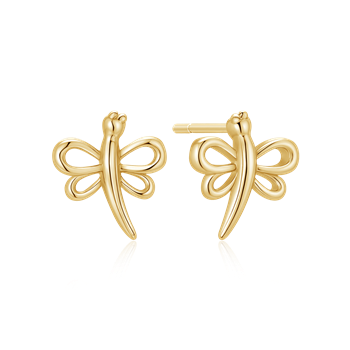 Sølvforgyldt ørestikker from Støvring Design