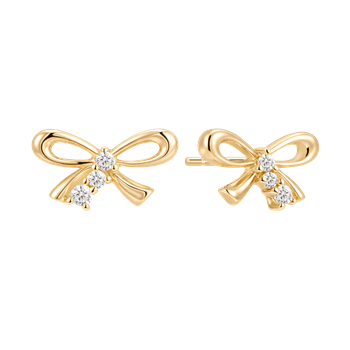 Sølvforgyldt ørestikker from Støvring Design