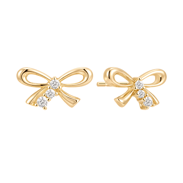 Sølvforgyldt ørestikker from Støvring Design