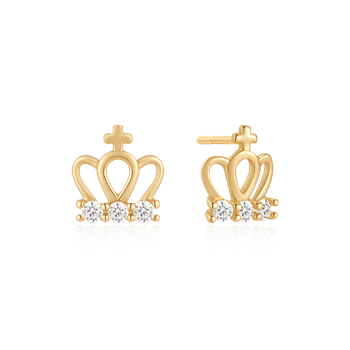 Sølvforgyldt ørestikker from Støvring Design