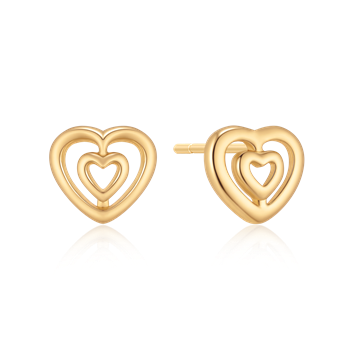 Sølvforgyldt ørestikker from Støvring Design