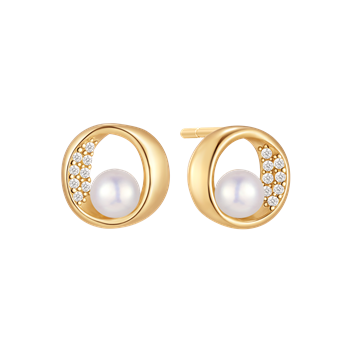 Sølvforgyldt ørestikker from Støvring Design