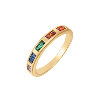 Sølvforgyldt ring from Støvring Design