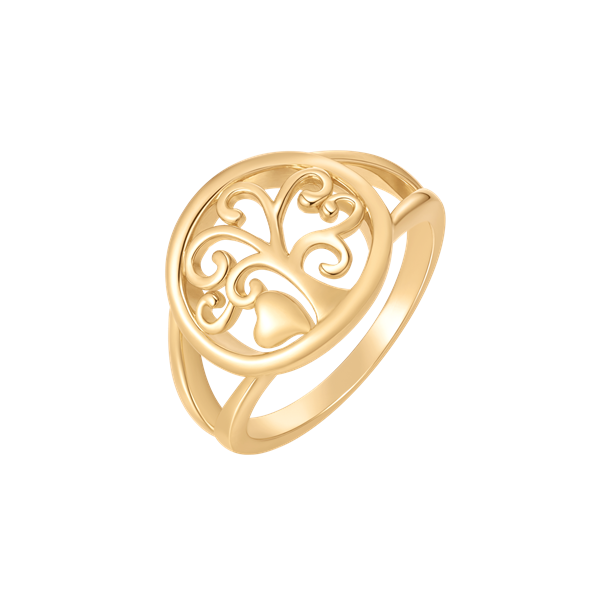 Sølvforgyldt ring from Støvring Design