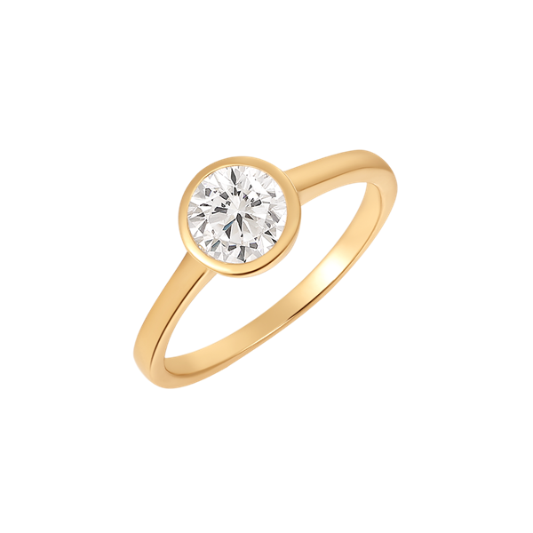 Sølvforgyldt ring from Støvring Design