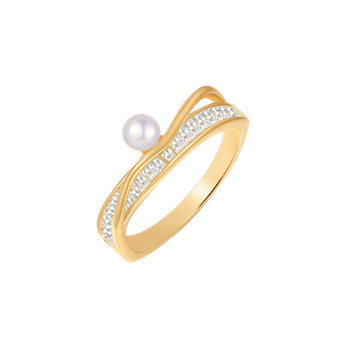 Sølvforgyldt ring from Støvring Design