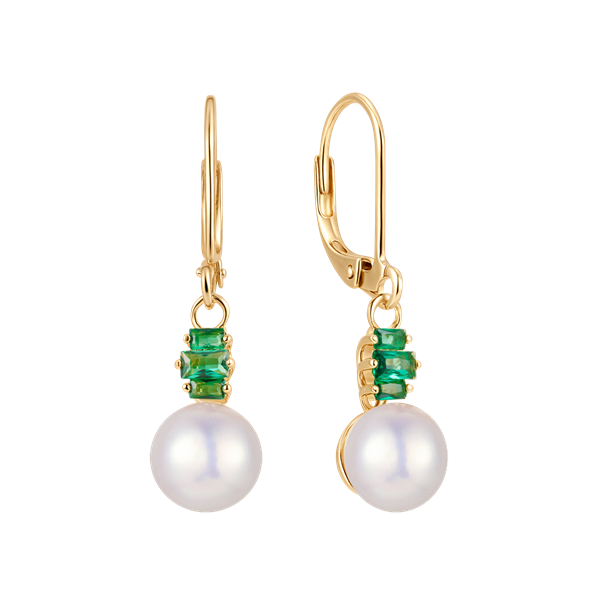 Sølvforgyldt ørehænger from Støvring Design