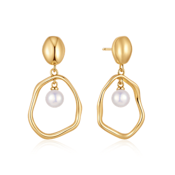 Sølvforgyldt ørehænger from Støvring Design