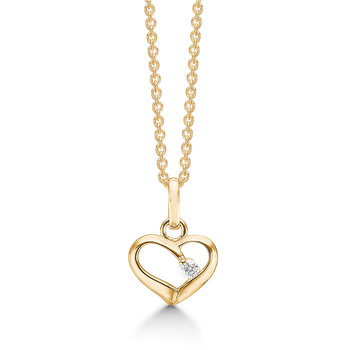 Sølvforgyldt vedhæng from Støvring Design