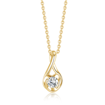 Sølvforgyldt halskæde from Støvring Design