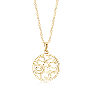 Sølvforgyldt halskæde from Støvring Design