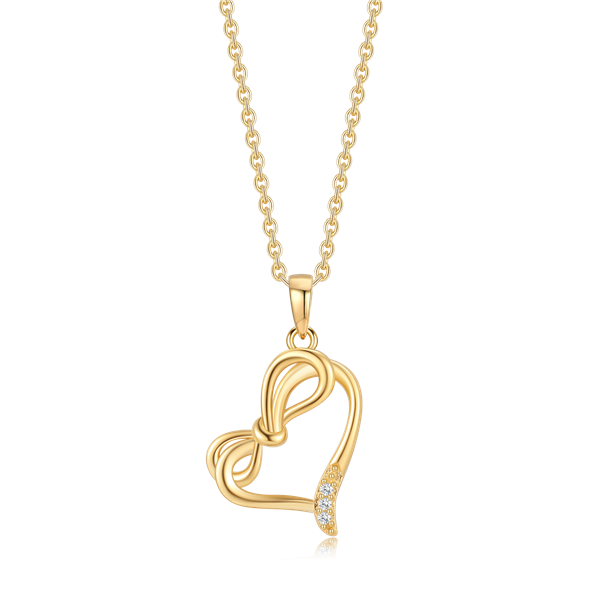 Sølvforgyldt halskæde from Støvring Design