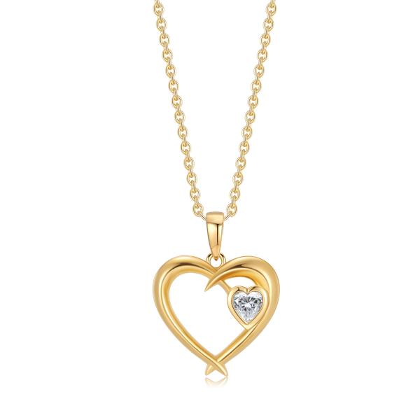 Sølvforgyldt halskæde from Støvring Design