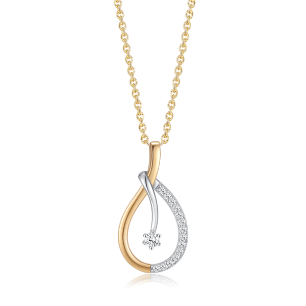 Sølvforgyldt halskæde from Støvring Design