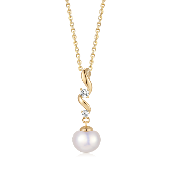 Sølvforgyldt halskæde from Støvring Design