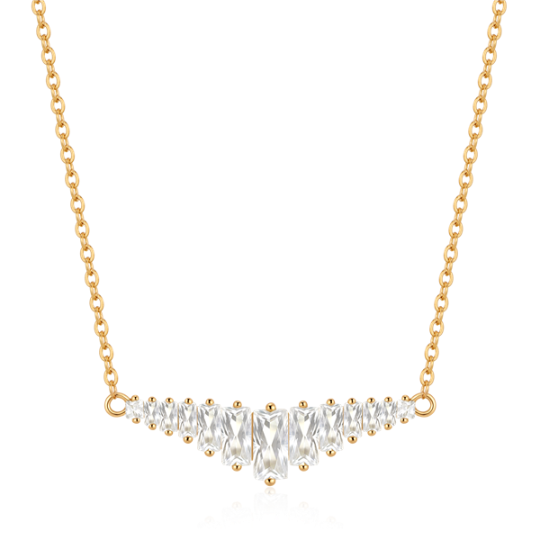 Sølvforgyldt halskæde from Støvring Design