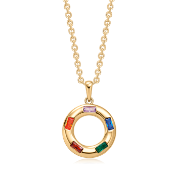 Sølvforgyldt halskæde from Støvring Design