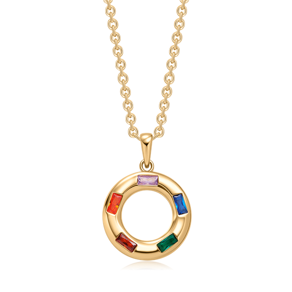 Sølvforgyldt halskæde from Støvring Design