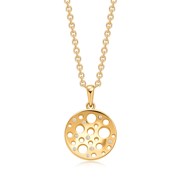 Sølvforgyldt halskæde from Støvring Design